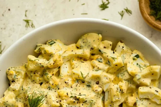 Delicious Broccoli Apple Salad with fresh ingredients and vibrant colors