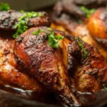 Delicious Peruvian Chicken dish served at Super Chicken restaurant.