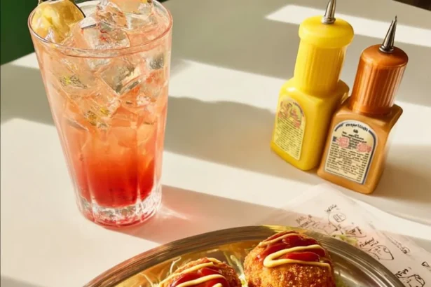 Crispy potato croquettes served on a plate, garnished with fresh herbs.