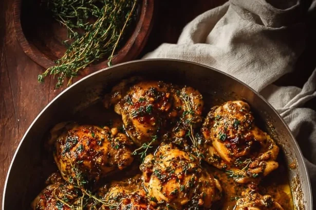 Bowl of hearty Chicken with Dumplings, showcasing tender chicken and fluffy dumplings