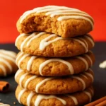 Deliciously soft and chewy 1-bowl ginger cookies on a plate.