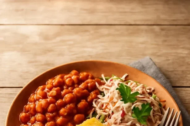 Hearty BBQ Bean Bowls with smokey flavors and fresh toppings