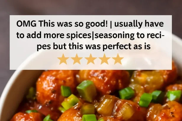 Dish of Black Pepper Cauliflower garnished with herbs and spices.