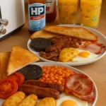 Delicious Christmas Eve fry ups served on a festive table