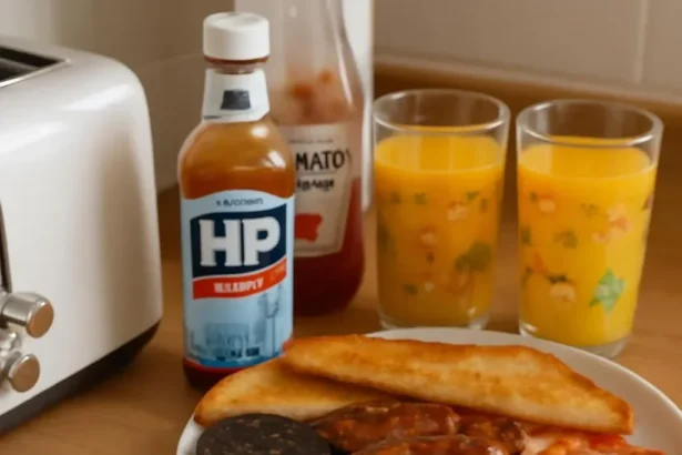 Delicious Christmas Eve fry ups served on a festive table