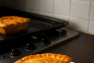 Delicious corned beef pie with flaky crust and savory filling