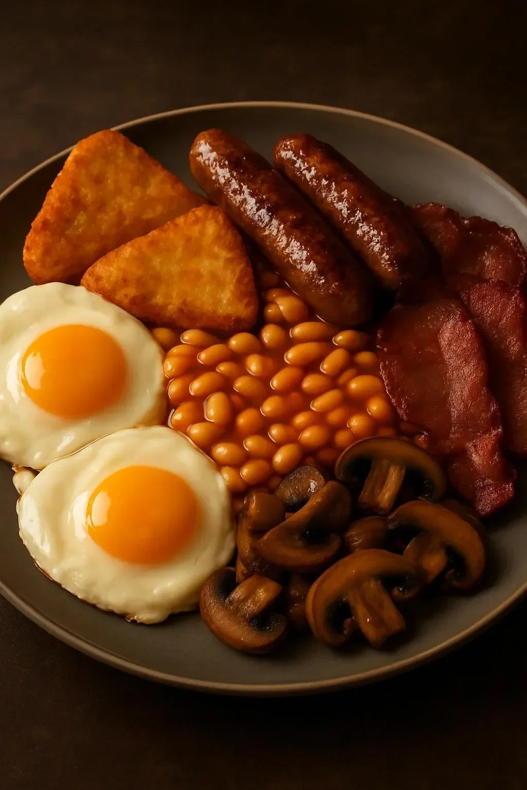 Delicious Fried Toast served with HP Sauce on a plate