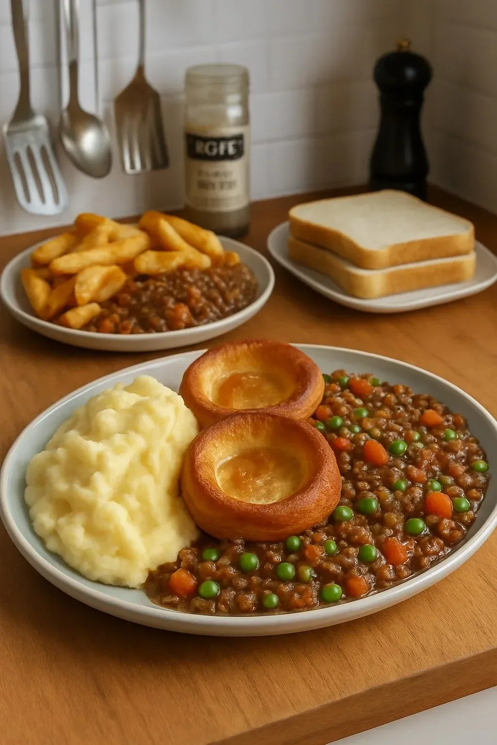 Crispy Mince and Onion Chips served in a bowl, perfect for snacks.