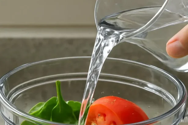 Vegan Spinach Tofu Cheese served with fresh herbs and greens