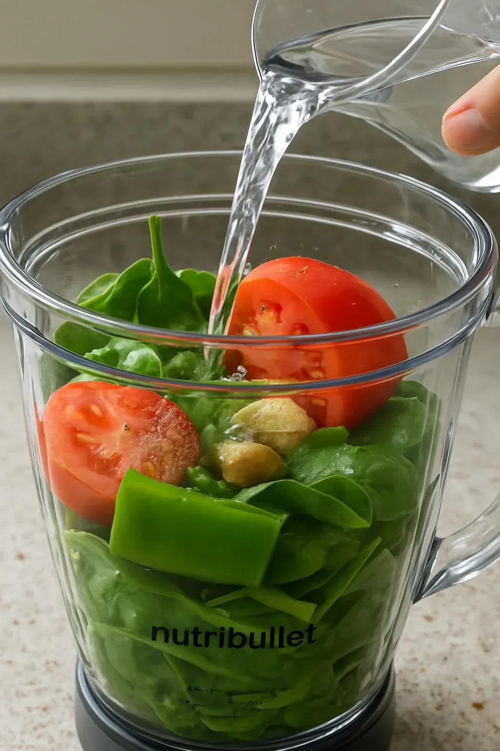 Vegan Spinach Tofu Cheese served with fresh herbs and greens