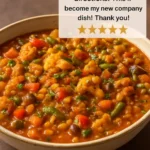 Vegetable Bhuna with colorful vegetables and aromatic spices