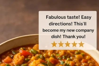 Vegetable Bhuna with colorful vegetables and aromatic spices