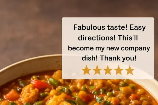 Vegetable Bhuna with colorful vegetables and aromatic spices