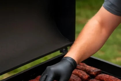 Delicious plate of incredible ribs ready to be served