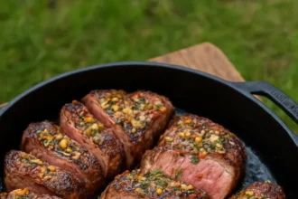 Delicious Picanha steak served at Picanha Steakhouse, showcasing exquisite flavors.