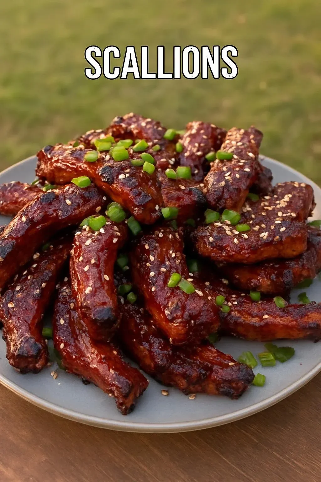 Deliciously cooked ribs served with barbecue sauce and sides