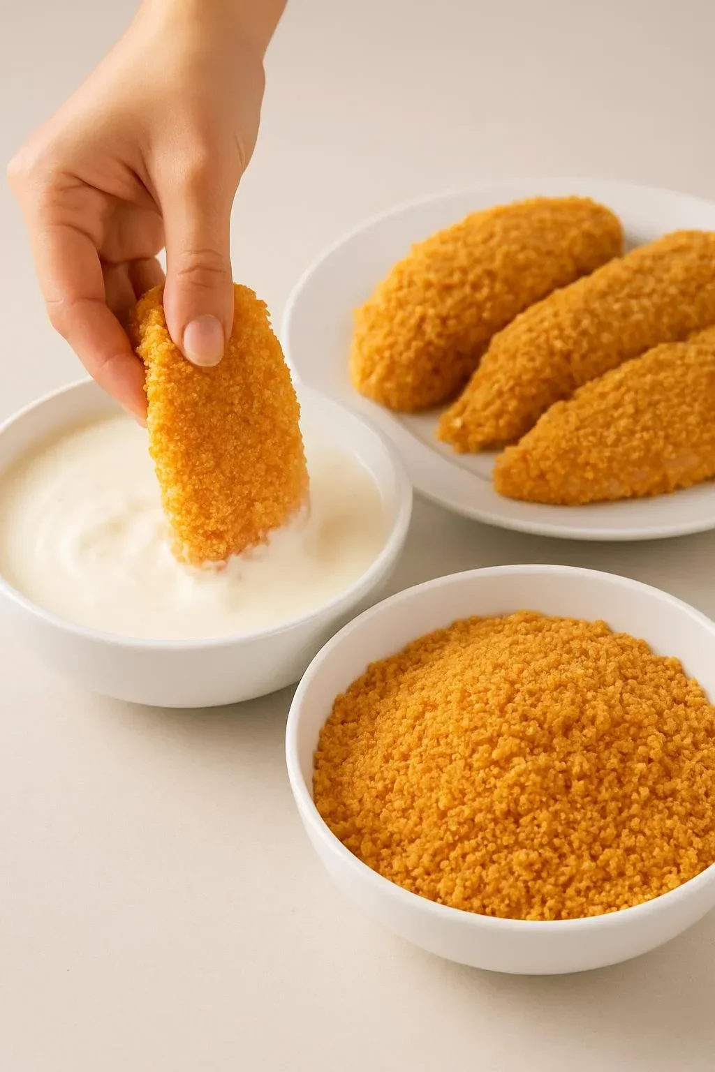 Delicious Baked Ranch Chicken garnished with herbs on a plate