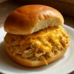 Cheesy dynamite chicken buns filled with spicy chicken and melted cheese