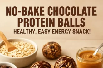 Delicious and nutritious Chocolate Protein Balls for a healthy snack option