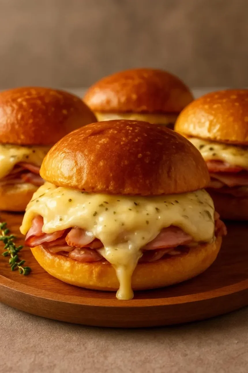 Delicious classic deli-style Reuben burger with sauerkraut and melted cheese