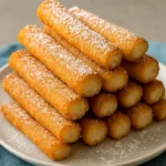 Close-up of crispy Crack Sticks served in a bowl as a tasty snack.