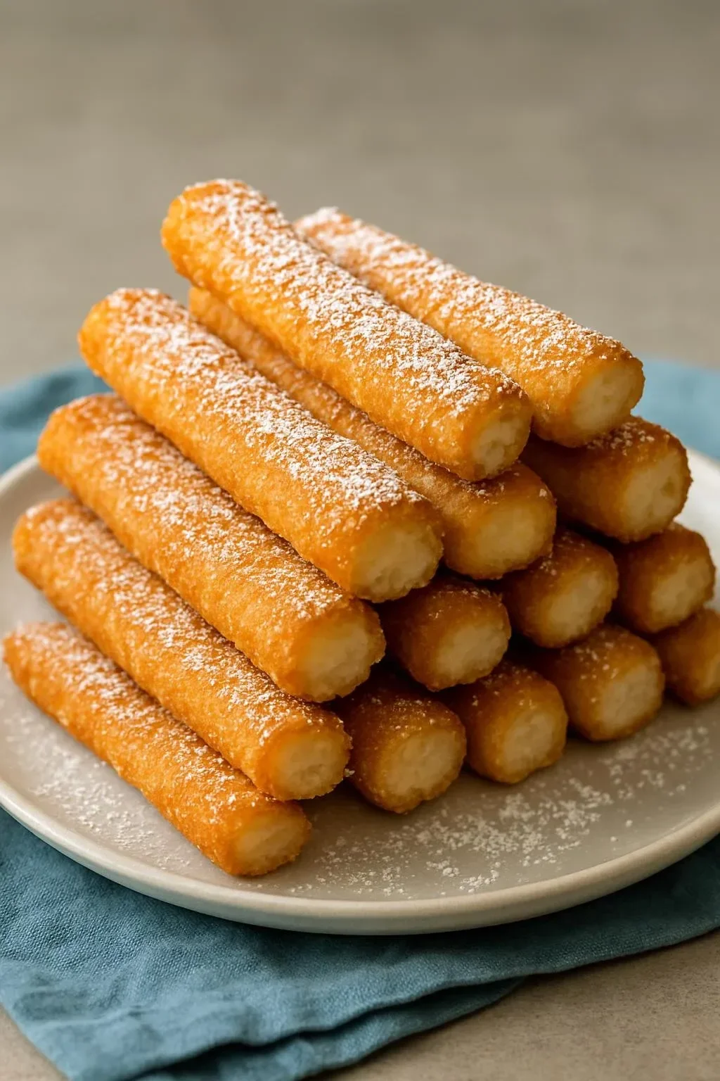 Close-up of crispy Crack Sticks served in a bowl as a tasty snack.