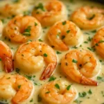 Creamy shrimp and scallops with sun-dried tomatoes and spinach dish