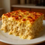 Delicious homemade lasagna layered with cheese, meat, and tomato sauce