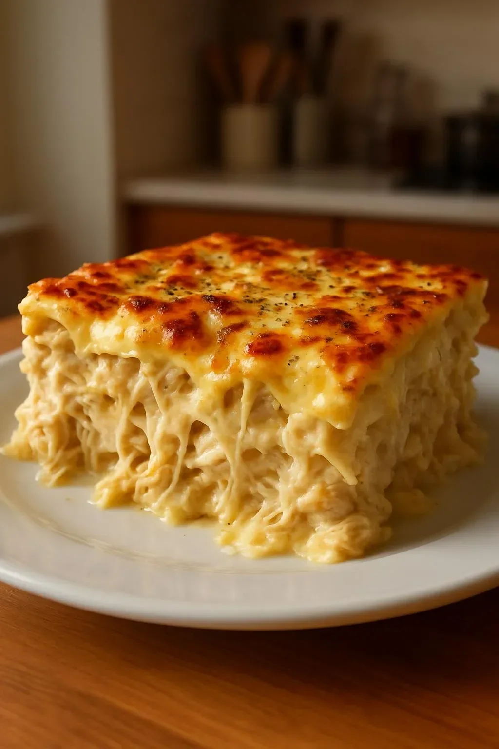 Delicious homemade lasagna layered with cheese, meat, and tomato sauce