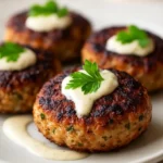 Juicy Lebanese lamb kofta served with tahini sauce