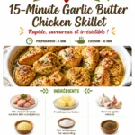 Quick and flavorful garlic butter chicken skillet ready in 15 minutes