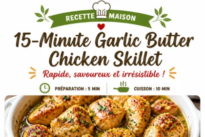 Quick and flavorful garlic butter chicken skillet ready in 15 minutes